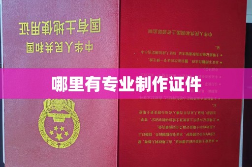 五常哪里有专业制作证件