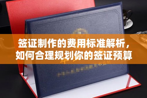 五常签证制作的费用标准解析，如何合理规划你的签证预算