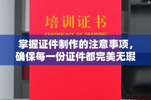 五常掌握证件制作的注意事项，确保每一份证件都完美无瑕