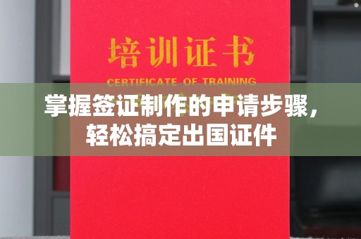 五常掌握签证制作的申请步骤，轻松搞定出国证件