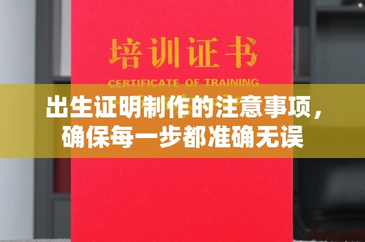 五常出生证明制作的注意事项，确保每一步都准确无误